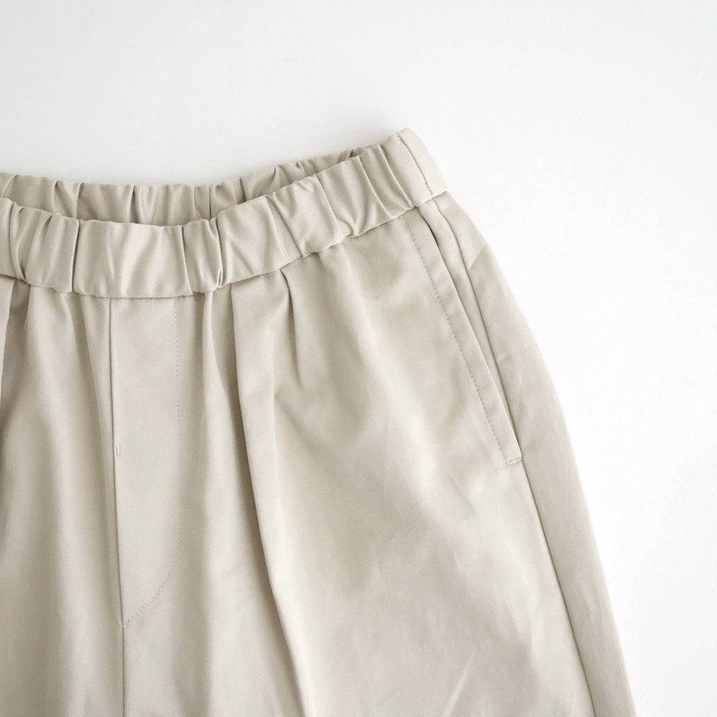 WEST POINT 2TUCK TAPERED EASY PANTS #9200 MILKY.GREY [GNMDS2501WP]