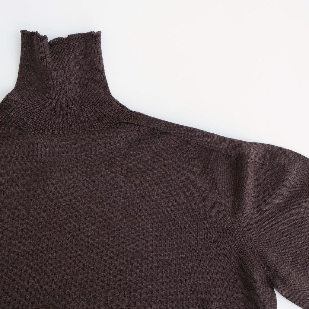 Seiyakou high-neck knit #Brown [252802]