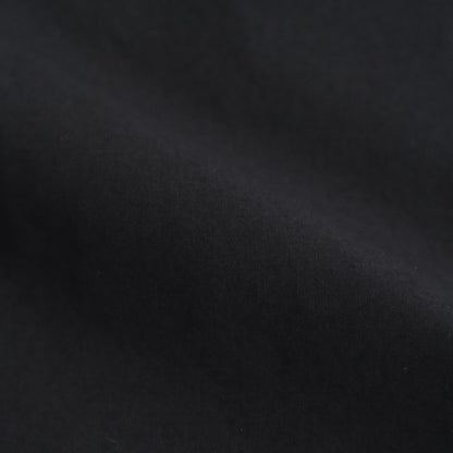 40s POPLIN PLAIN HEM FRILL BACK OPENING SMOCK #9900 BLACK [NSL25543]