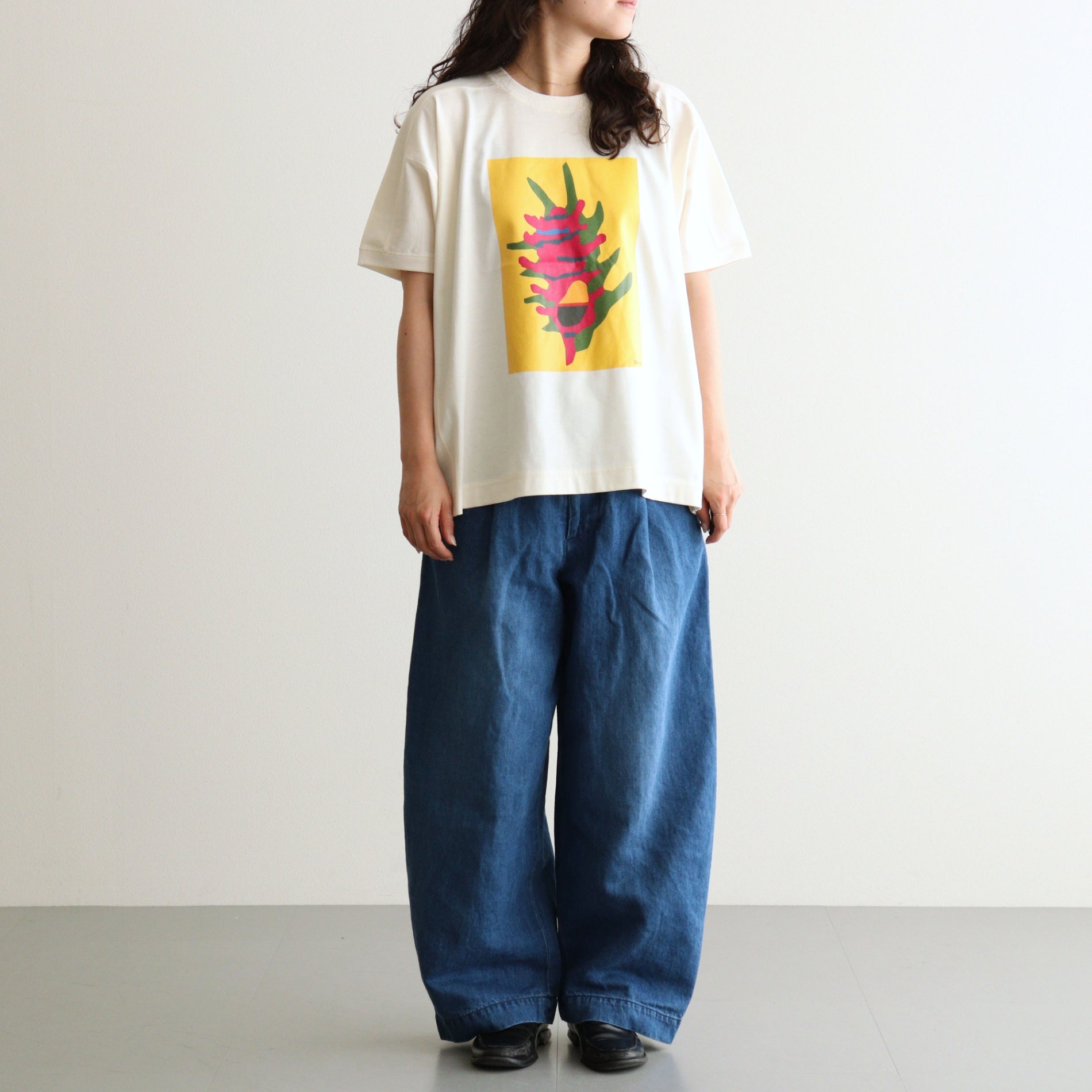 Kafusho T-shirt #Ivory [261804]