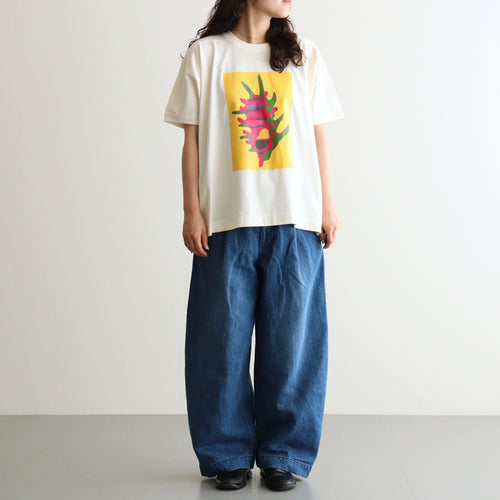 Kafusho T-shirt #Ivory [261804]