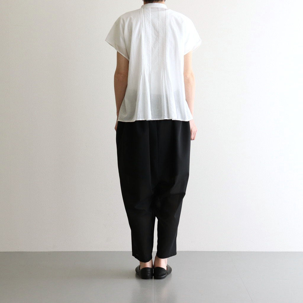 Brilliant Shadow Elastic waist wrap pants #Black [TLF-225-pa004-em]