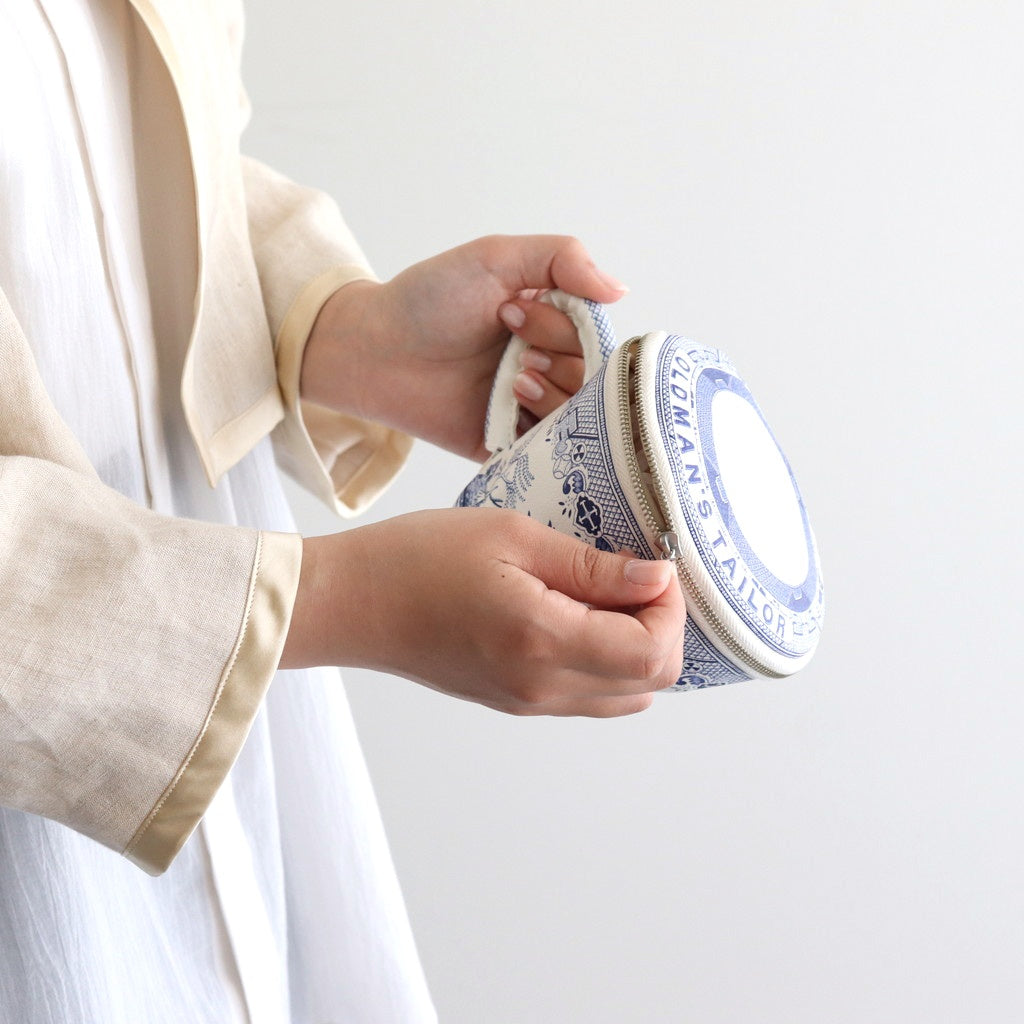 TEA CUP POUCH #Blue [no.7439]