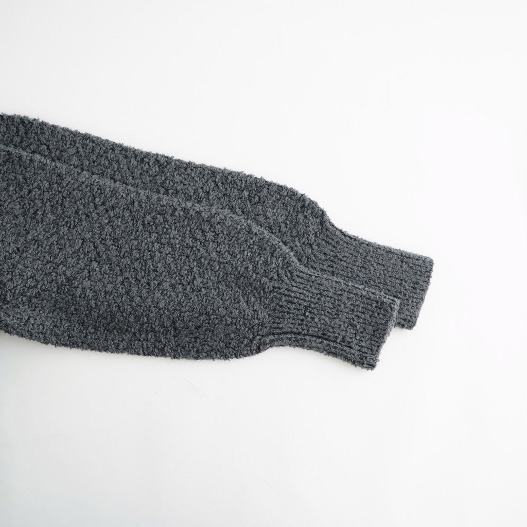 Loop-boucle pocket Cardigan #Grey [Oni065]