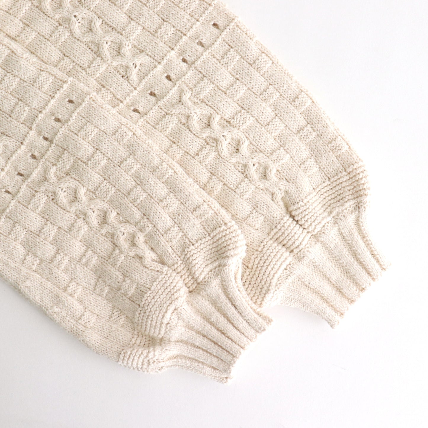 Recycled-Cotton Jumper #Ecru [oni060]