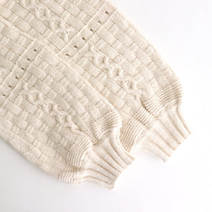 Recycled-Cotton Jumper #Ecru [oni060]