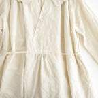 乾いた庭：レースカラーワンピース #powder pink [13261-05111]