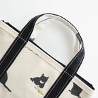 TOTE BAG MINI #CAT/BLACK [TMB-2225N]
