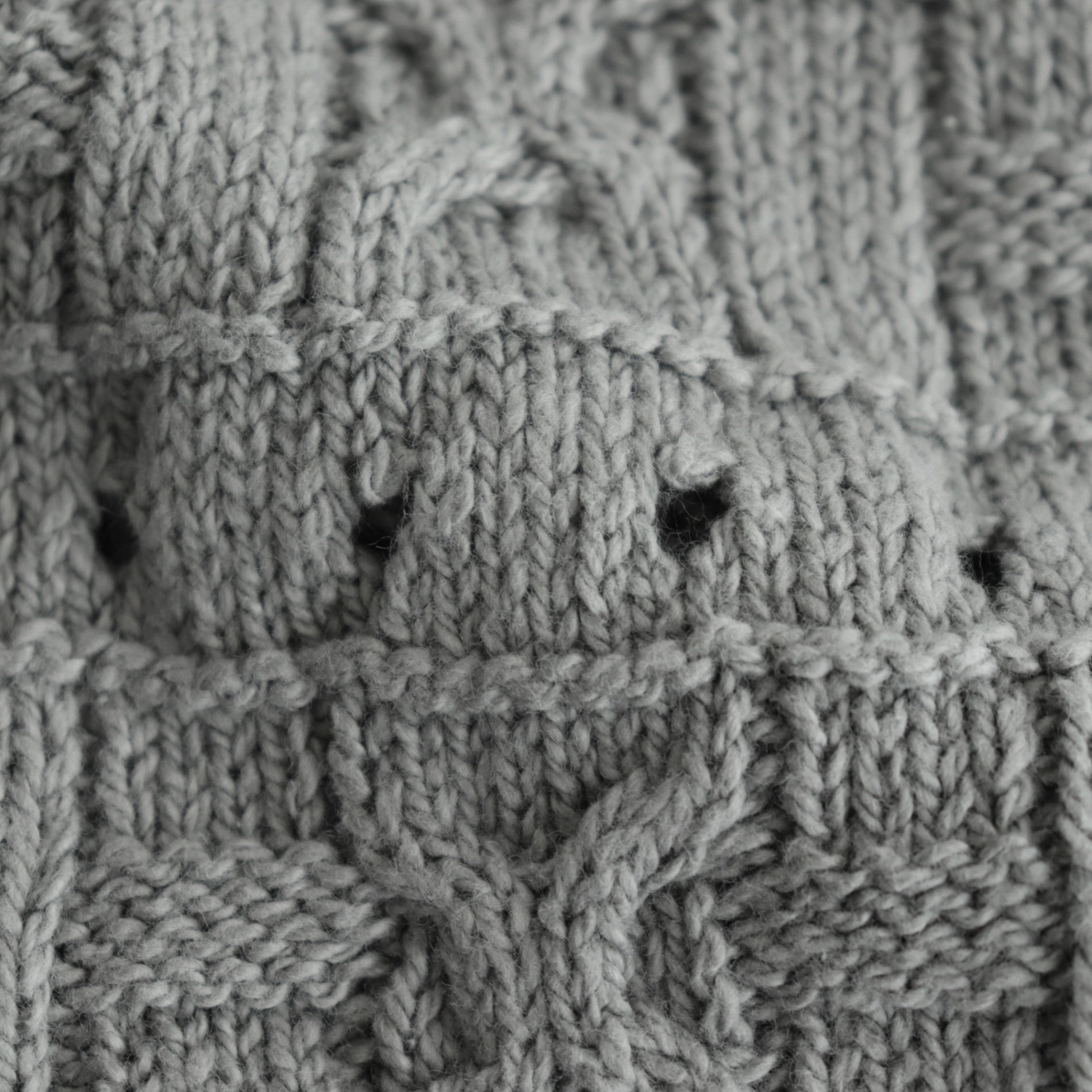 Recycled-Cotton Vest #Grey [oni059]