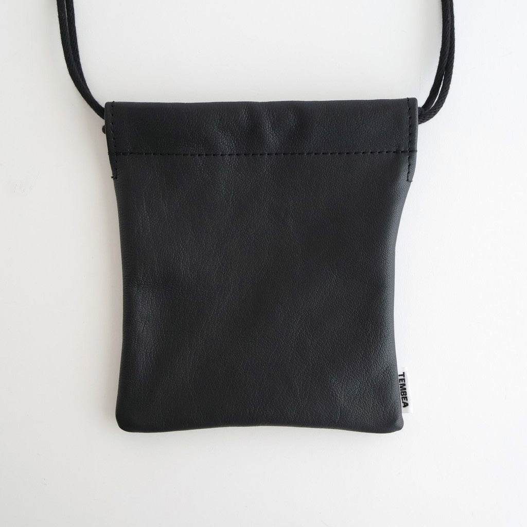 巾着POCHETTE MEDIUM #BLACK [TMB-2539A]