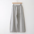 brushed silk cotton wide straight pants #gray [WVFL-UW103]