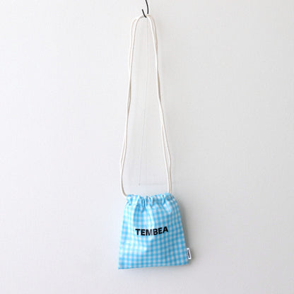 巾着POCHETTE #GINGHAM SAX [TMB-2586H]