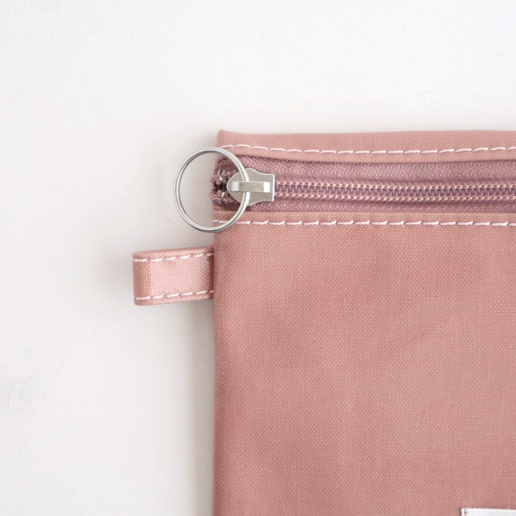 FLAT POUCH MEDIUM #SMOKY PINK [TMB-2544A]
