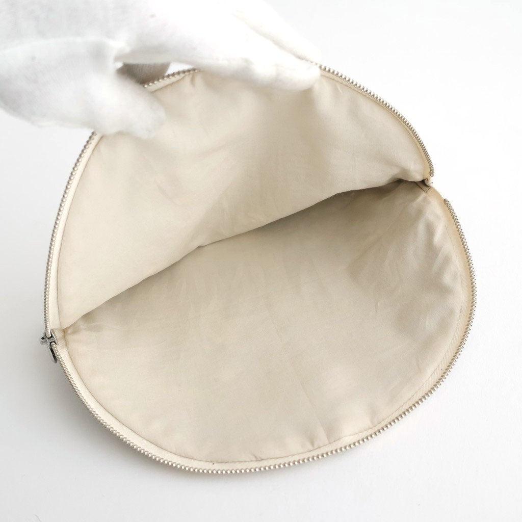 GRAFFITI CIRCLE POUCH (L) #Black [no.7951]