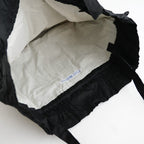 S.J. DRAWSTRING TOTE BAG #Black [no.8263]