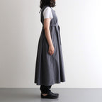 woolly like stitch dress #gray [1559-003]