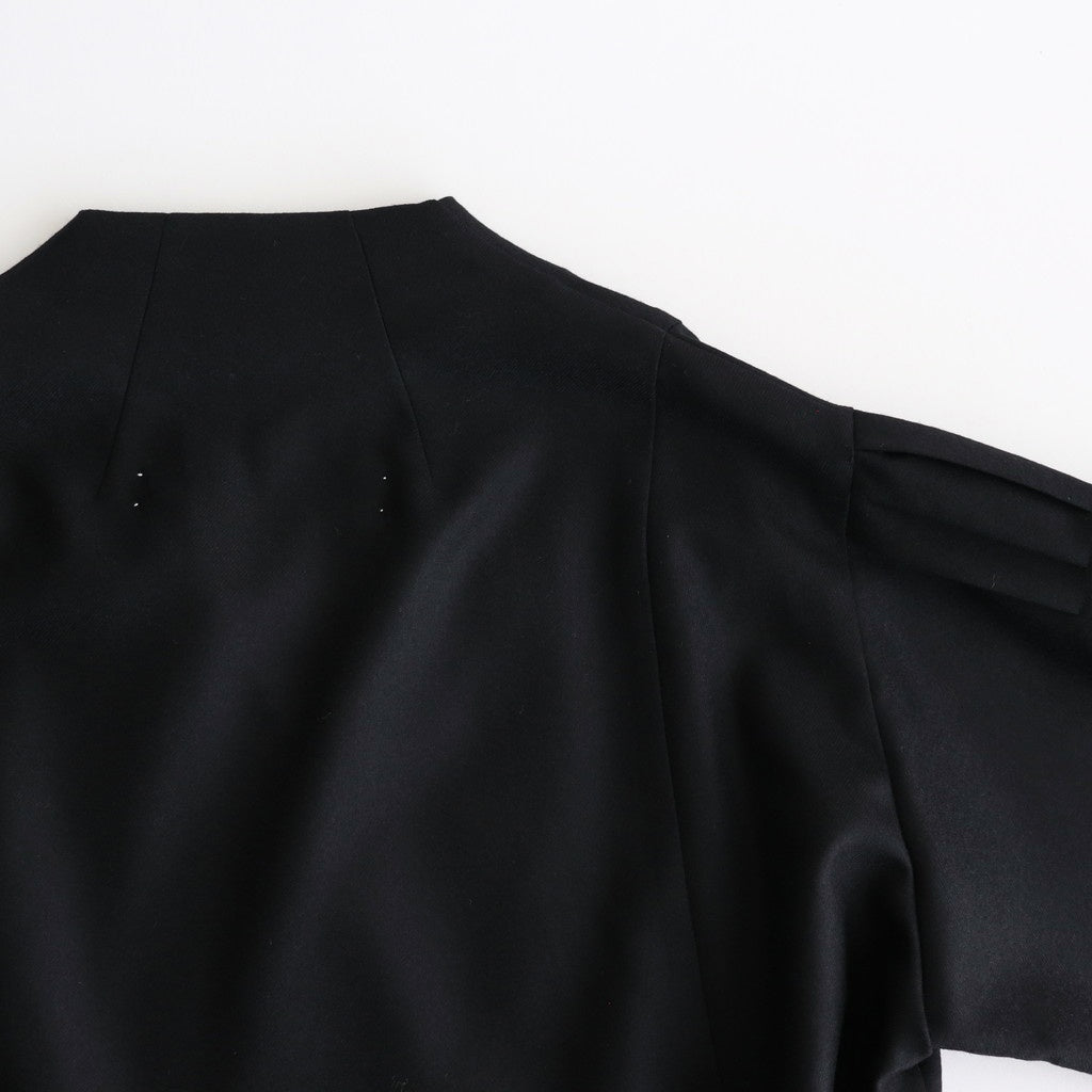 手の中の夜 Double-Breasted dress #black [TLF-125-op012-mw]