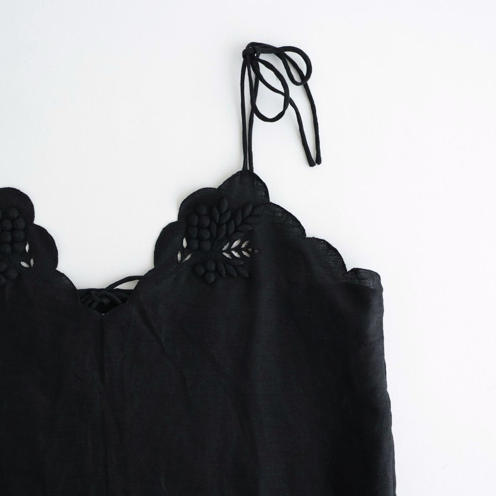 Bonvoyage Camisole Dress #black [31-0013S]