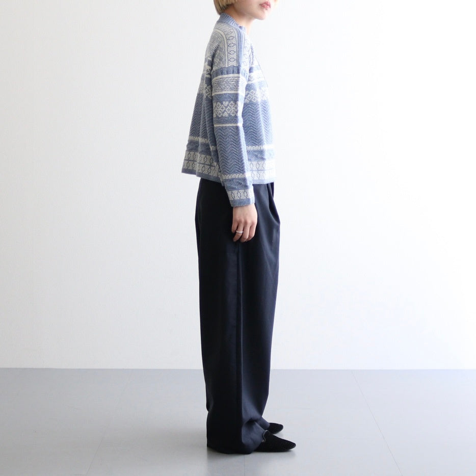 Sankayo ​​nordic knit P/O #Blue [242807]