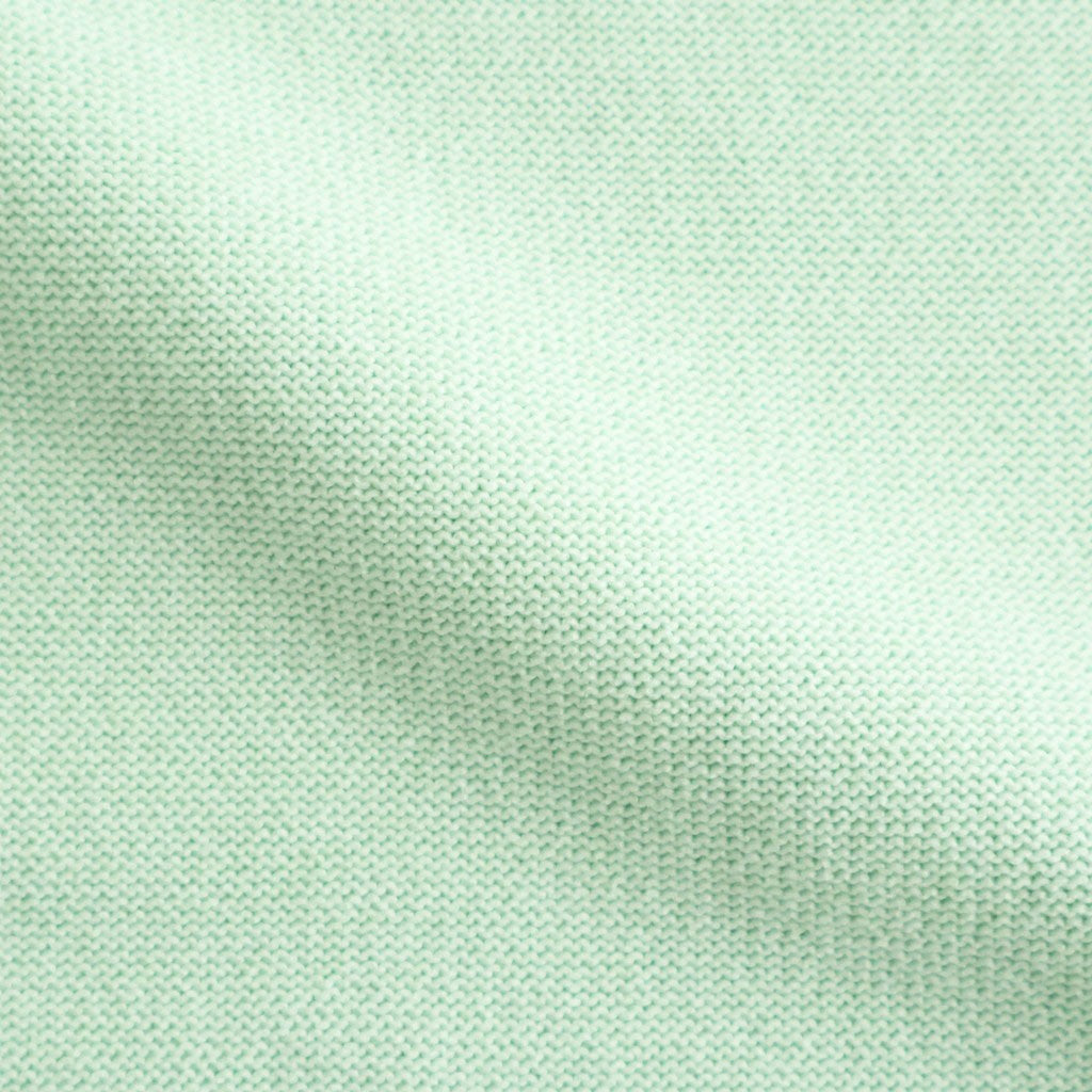 Kafusho Polo Knit #Pale green [261808]