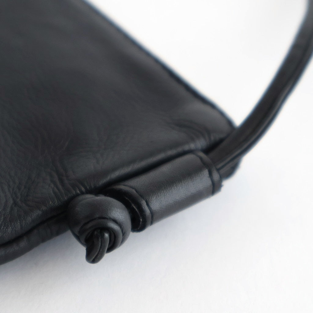 ALL PLAIN SHOULDER POUCH #9900 BLACK [SVMDS2501P]