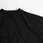 ⽩⽇の夢 Double breasted jacket #Black [TLF-225-jk001-dja]