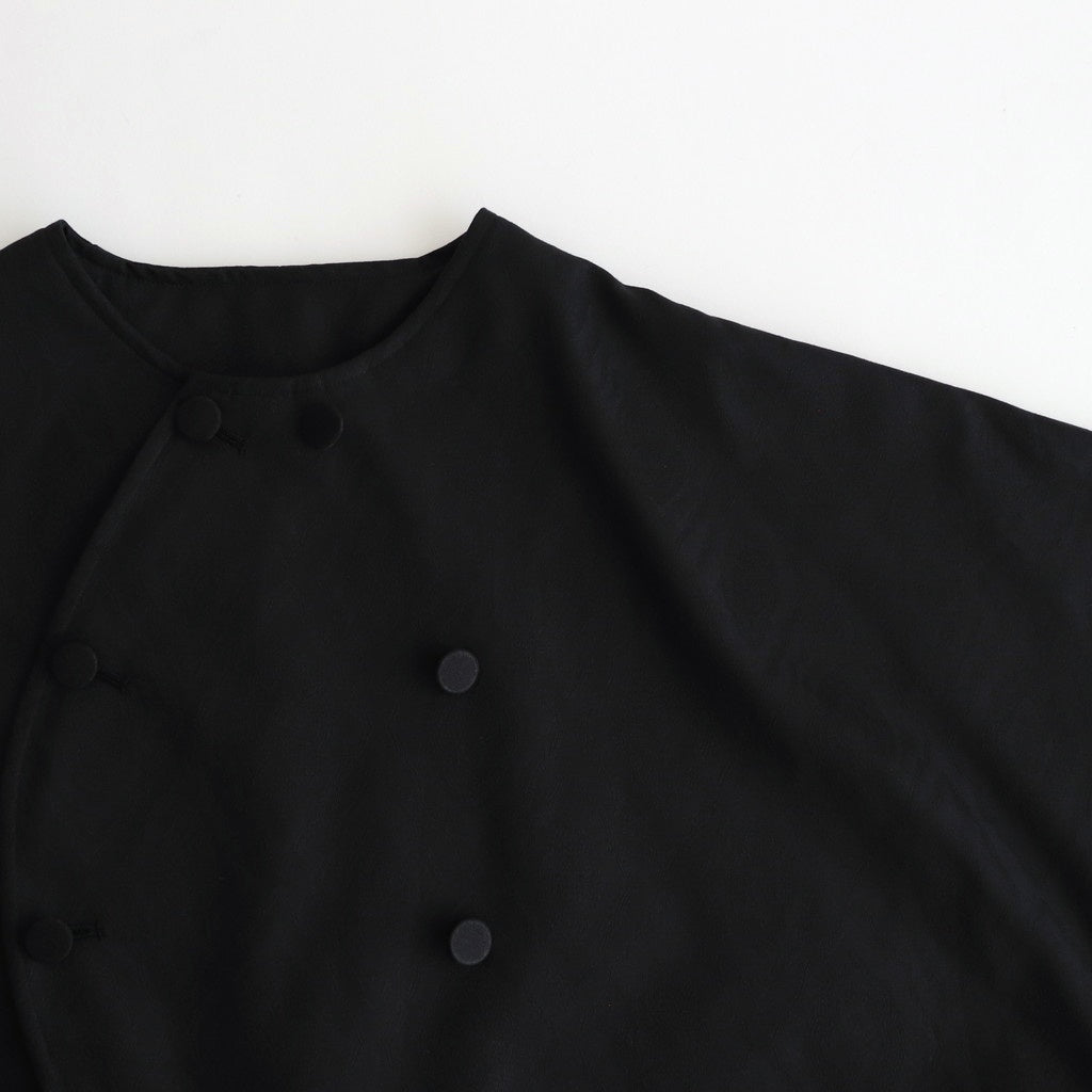 ⽩⽇の夢 Double breasted jacket #Black [TLF-225-jk001-dja]