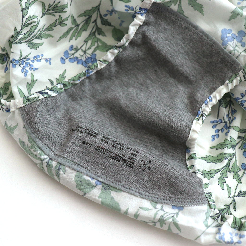 FLOWER PRINT PANTS #BLUE FLOWER