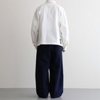 HW wide trousers #Blue [252509]
