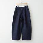 HW wide trousers #Indigo [261505]