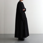 薄氷の汀 Layered tuck dress #black [TLF-125-op005-tp]