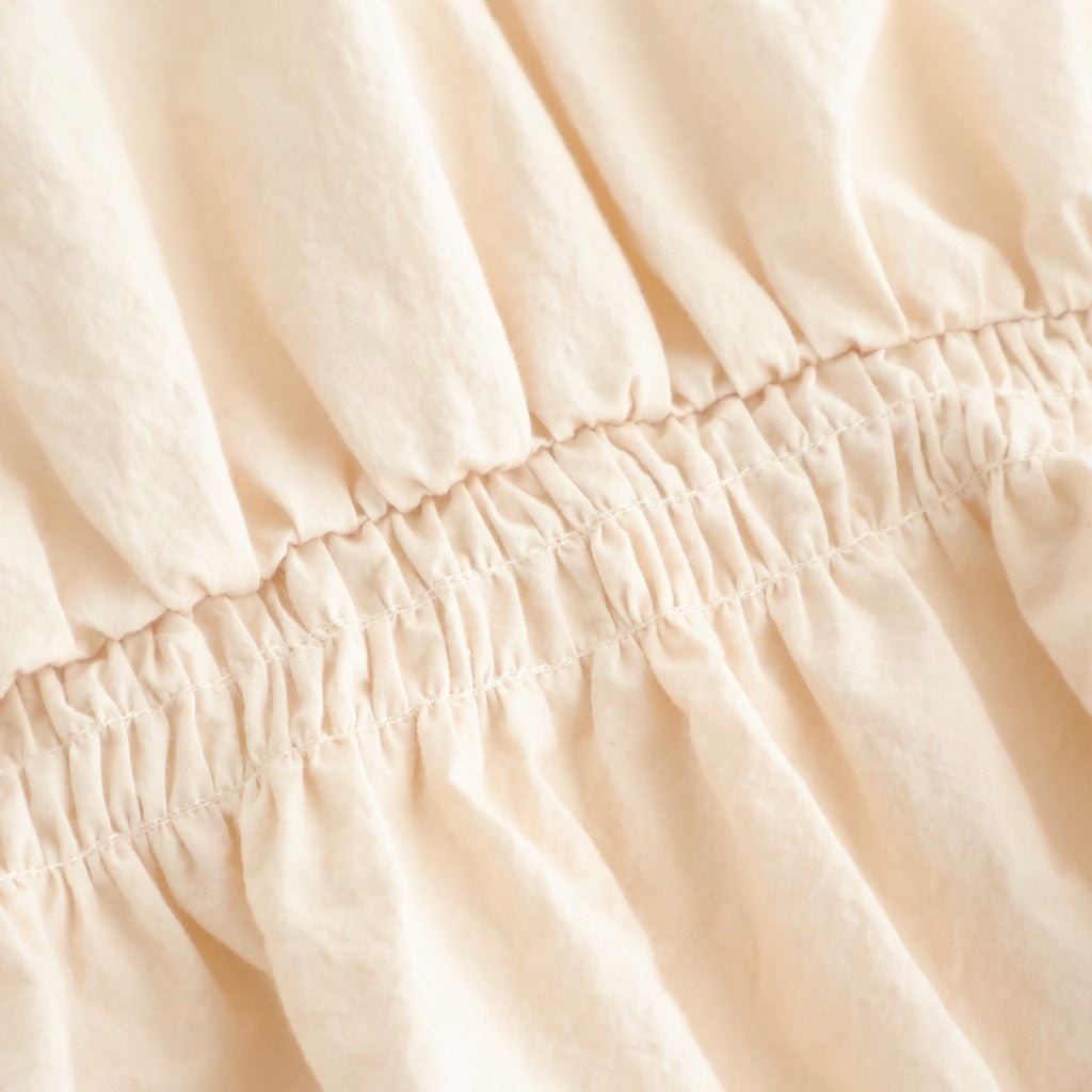 shirring blouse #paper BG [KJ507SS41]