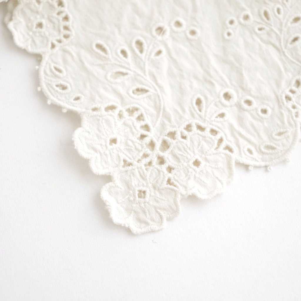 乾いた庭：付け襟 #powder pink [13261-05516]