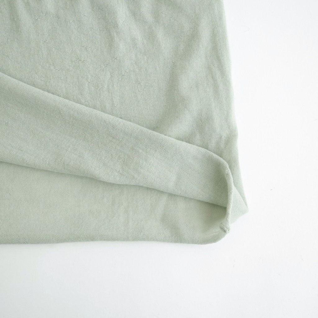 存在すること：ギャザースリーブセーター #pale green [13243-13109]