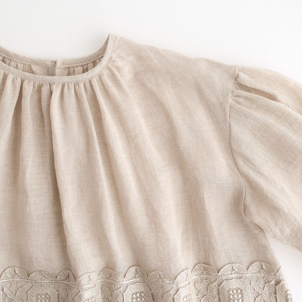 volume sleeve blouse #teien kinari x Haku [KJ507SS48]