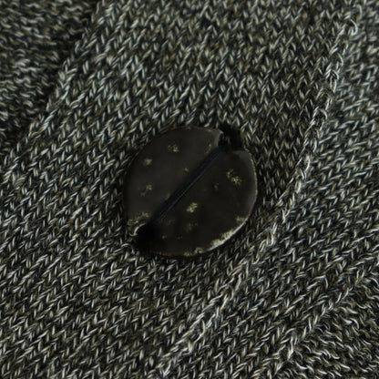 Cotton-Wool Cardigan #Black Mix [oni058]