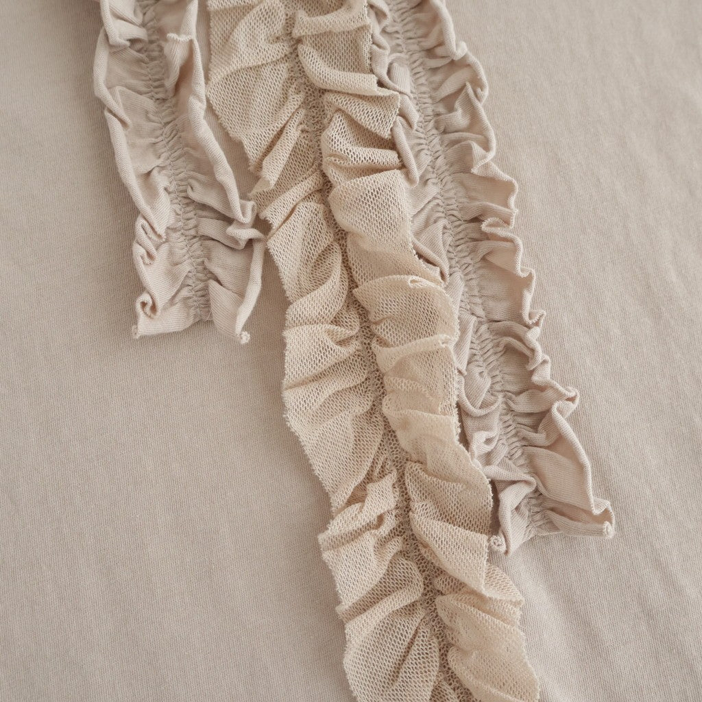 芽：フリルプルオーバー #ash rose [13262-04307]