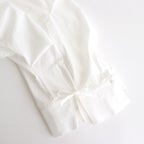 white waffle shirt #white [1556-001]