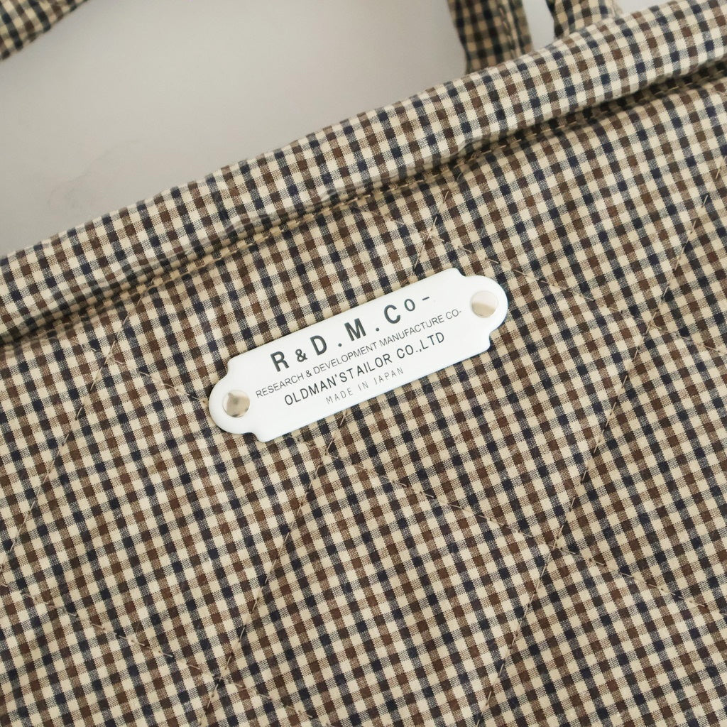 GUN CLUB QUILTING MARCHE BAG (S) #Gun Club [no.7826]