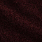 ex.superfine lambs wool & rayon mole skirt #burgundy [WVFL-UW110]