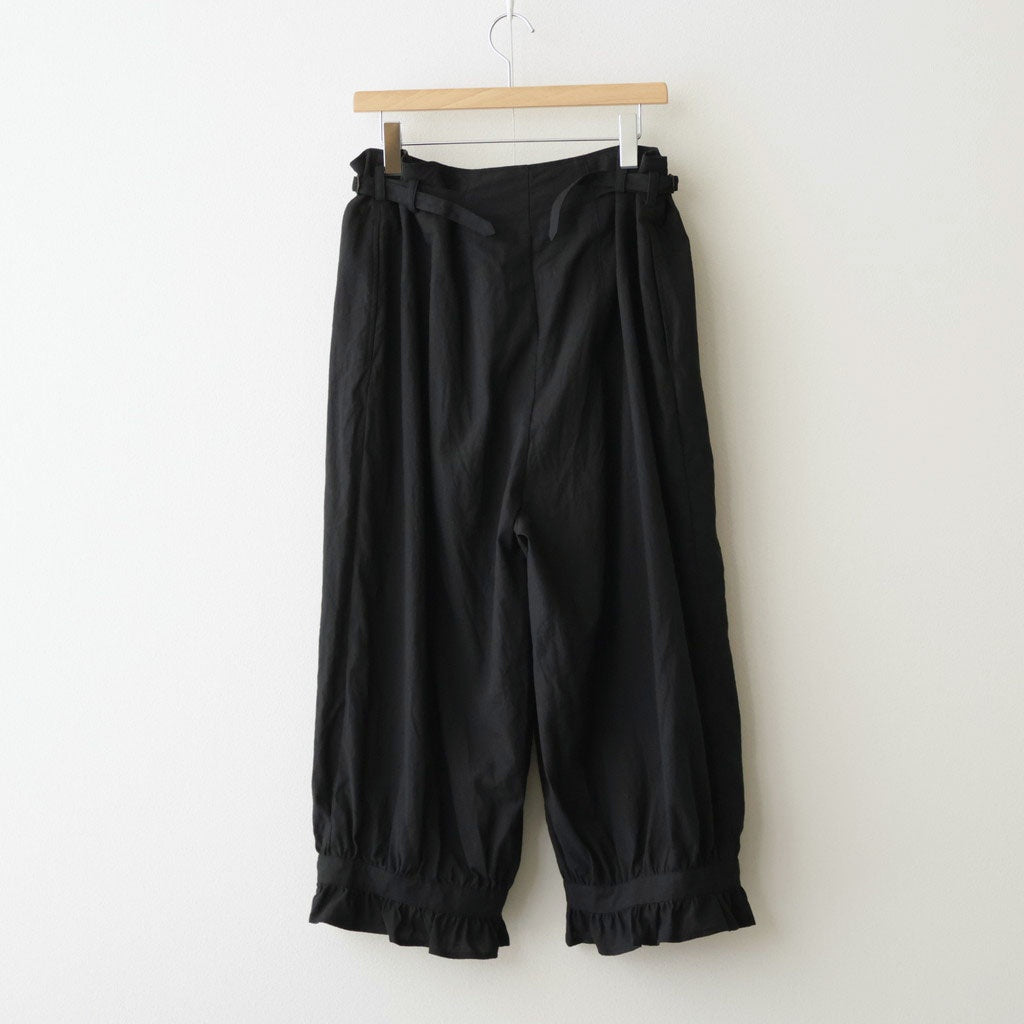 此処にある：ズロースパンツ #black [13261-03113]