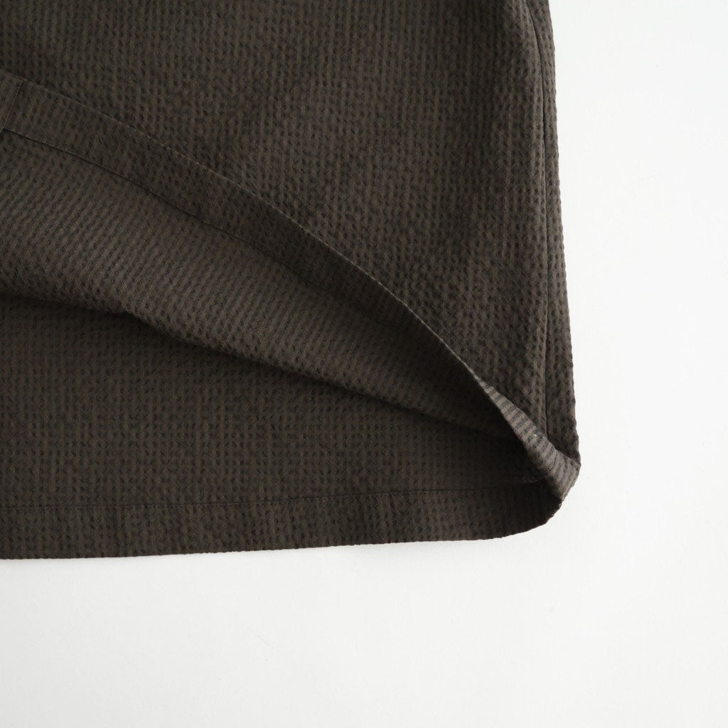 Verlaine Wool Cotton Coat #D.BR [A232262TC887]