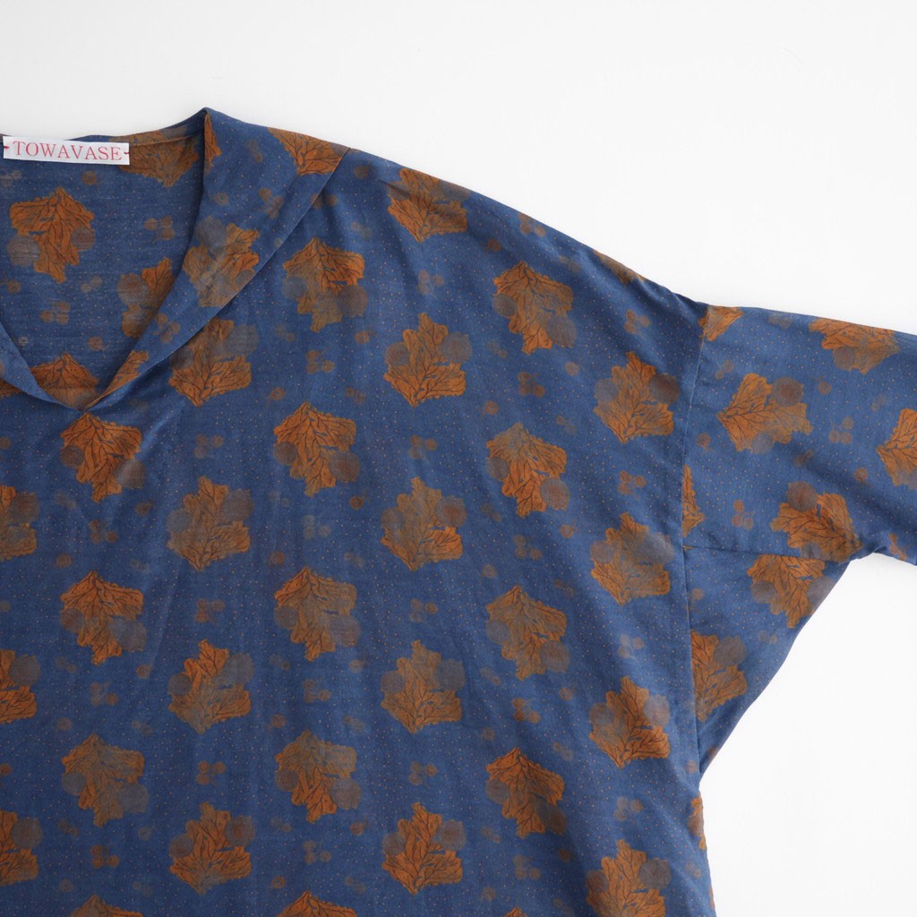 Renelle blouse #blue [32-0018A]