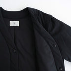 昼想夜夢：Quilted coat #black [13251-17101]