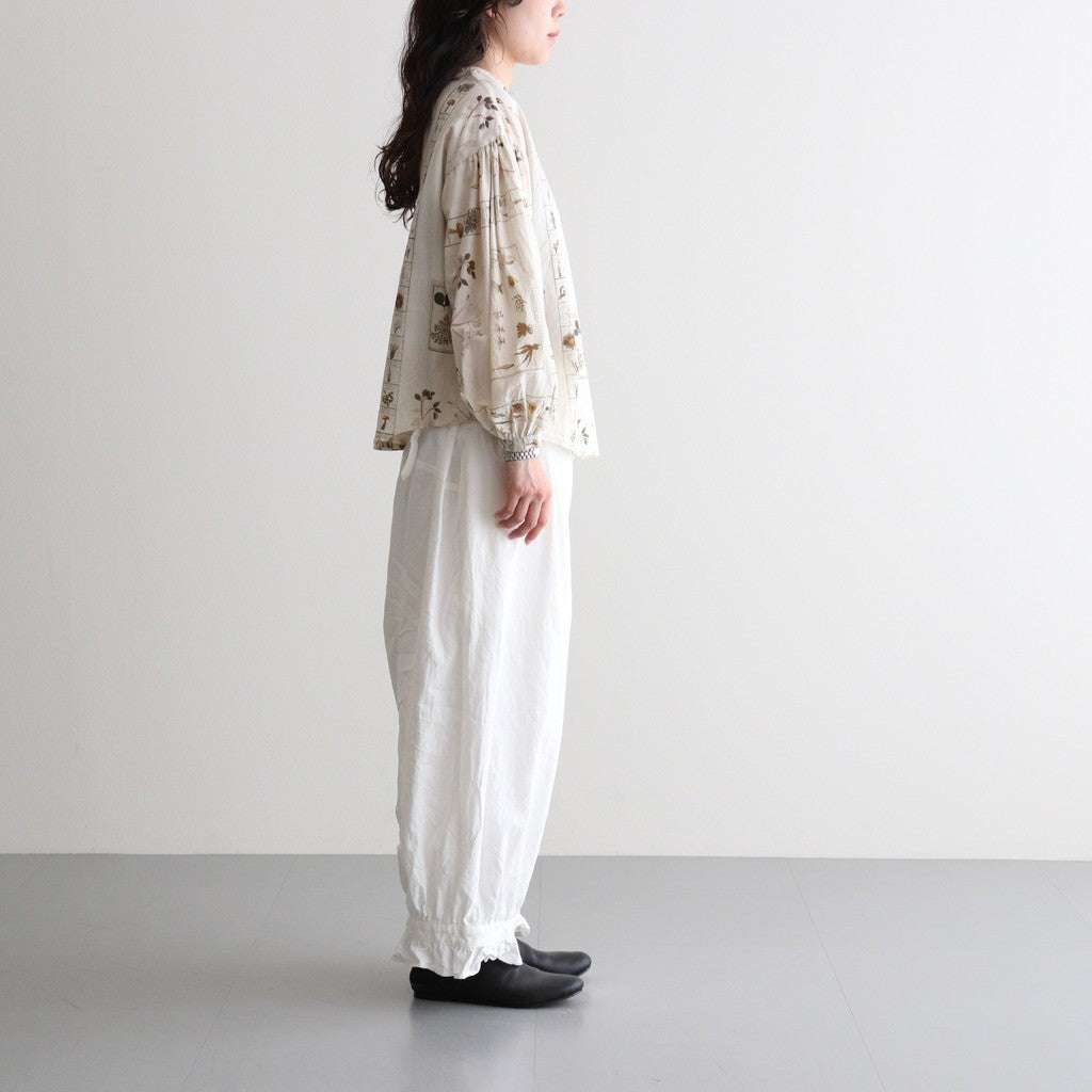 必然の輪郭：ブラウス #multicolor [13261-02207]