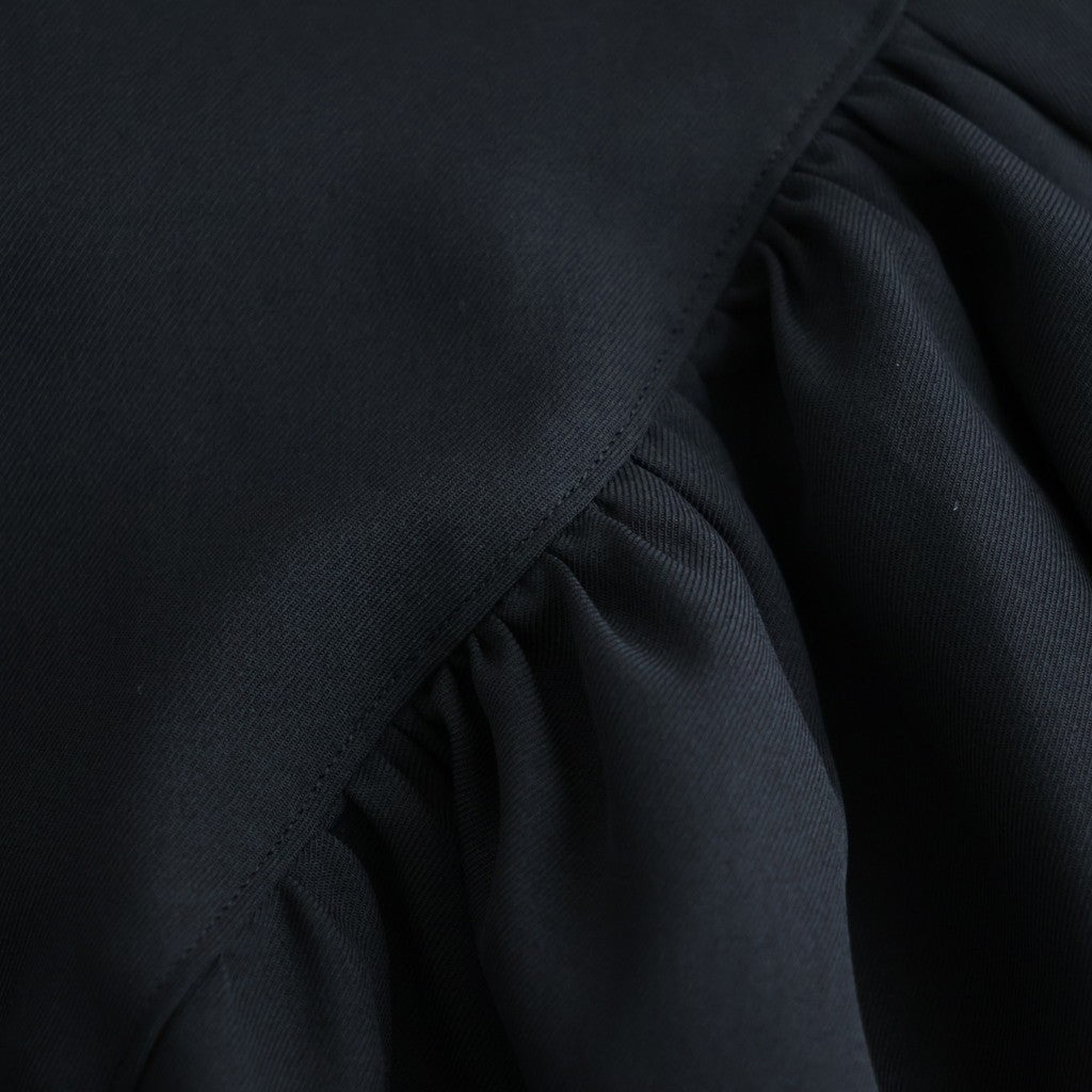 記憶の庭 Stand collar blouse #Black [26F-SH046-RP]