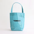 BAGUETTE TOTE MINI #GINGHAM TEAL [TMB-2381H]