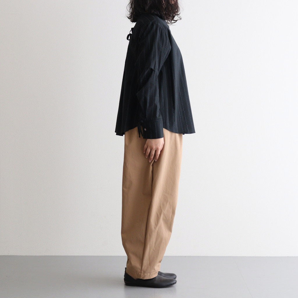 white waffle shirt #black [1556-001]