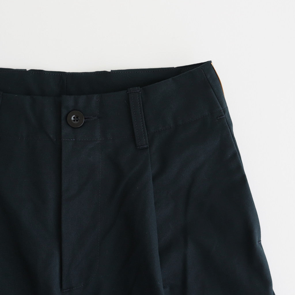 HW wide trousers #Charcoal [001501]