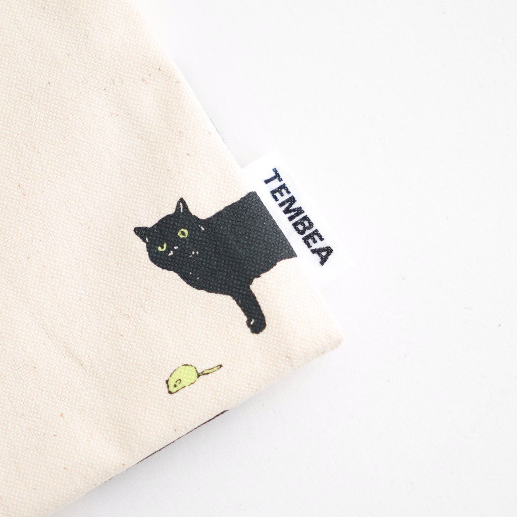 巾着POCHETTE #CAT/CHOCO [TMB-2137A]